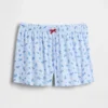 Kids Recycled Rib Pj Shorts