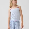 Kids Recycled Rib Pj Tank Top