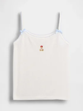 Kids Recycled Rib Pj Tank Top