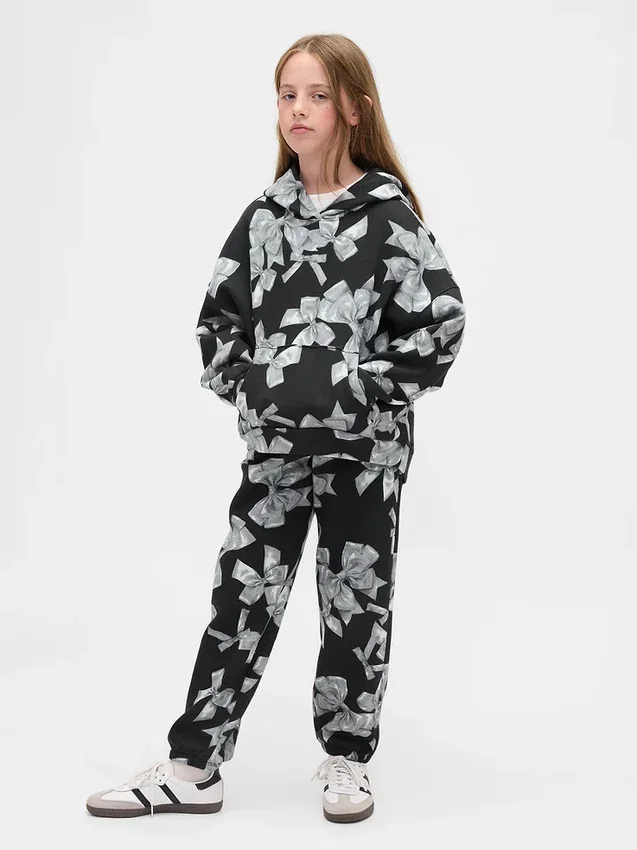 Kids Relaxed Bow Joggers