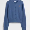 Kids Relaxed Crop Cardigan
