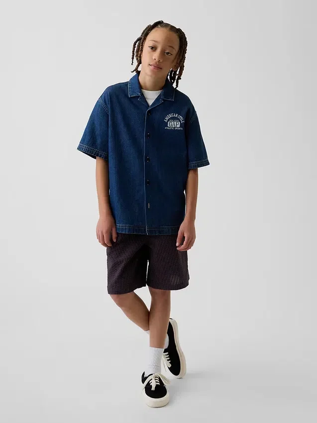Kids Relaxed Easy Bermuda Shorts