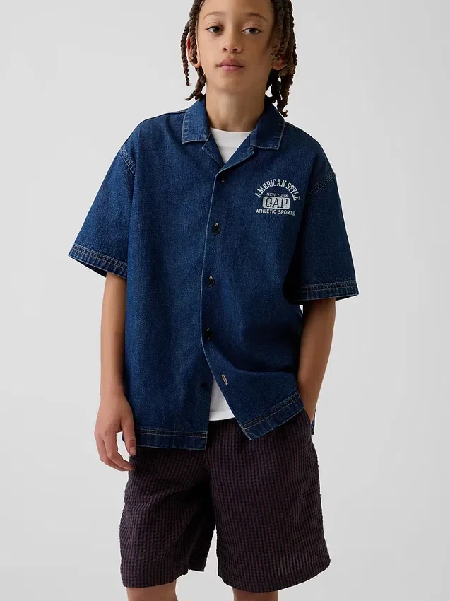 Kids Relaxed Easy Bermuda Shorts