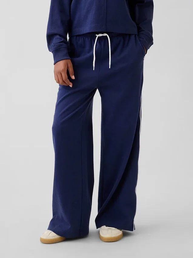 Kids Relaxed Easy Wide-Leg Pants