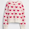 Kids Relaxed Graphic Crewneck Sweater