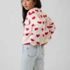 Kids Relaxed Graphic Crewneck Sweater