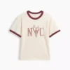 Kids Relaxed New York Graphic Ringer T-Shirt