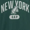 Kids Relaxed New York Graphic Ringer T-Shirt