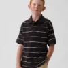 Kids Relaxed Pique Polo Shirt