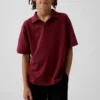 Kids Relaxed Pique Polo Shirt