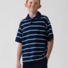 Kids Relaxed Pique Polo Shirt