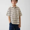 Kids Relaxed Pique Polo Shirt