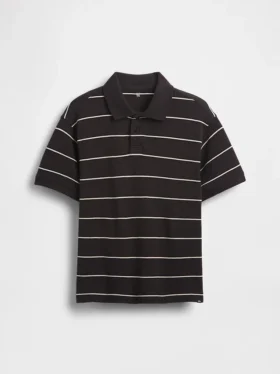 Kids Relaxed Pique Polo Shirt