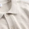 Kids Relaxed Polo Cardigan Sweater