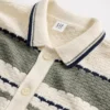 Kids Relaxed Polo Cardigan Sweater
