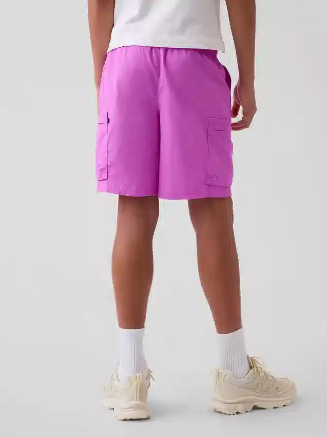 Kids Relaxed Quick-Dry Cargo Shorts
