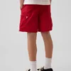 Kids Relaxed Quick-Dry Cargo Shorts