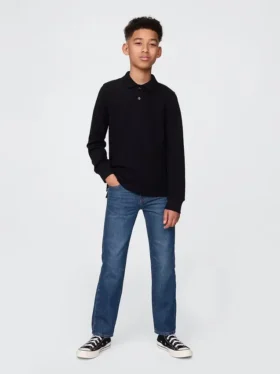 Kids Relaxed Straight Jeans