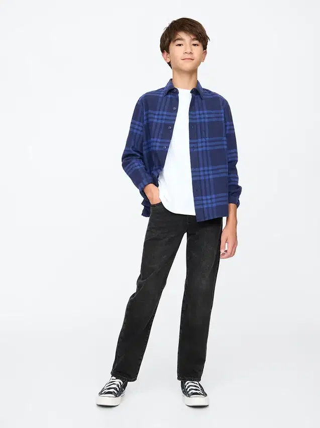 Kids Relaxed Straight Jeans