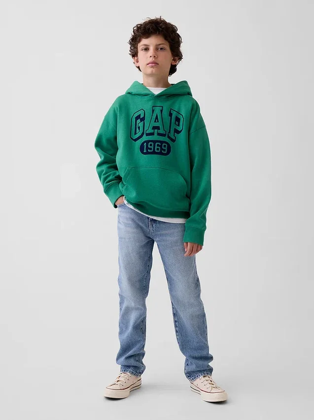 Kids Relaxed Straight Jeans