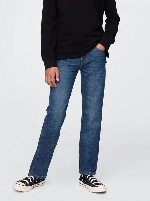 Kids Relaxed Straight Jeans