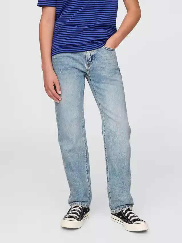 Kids Relaxed Straight Jeans