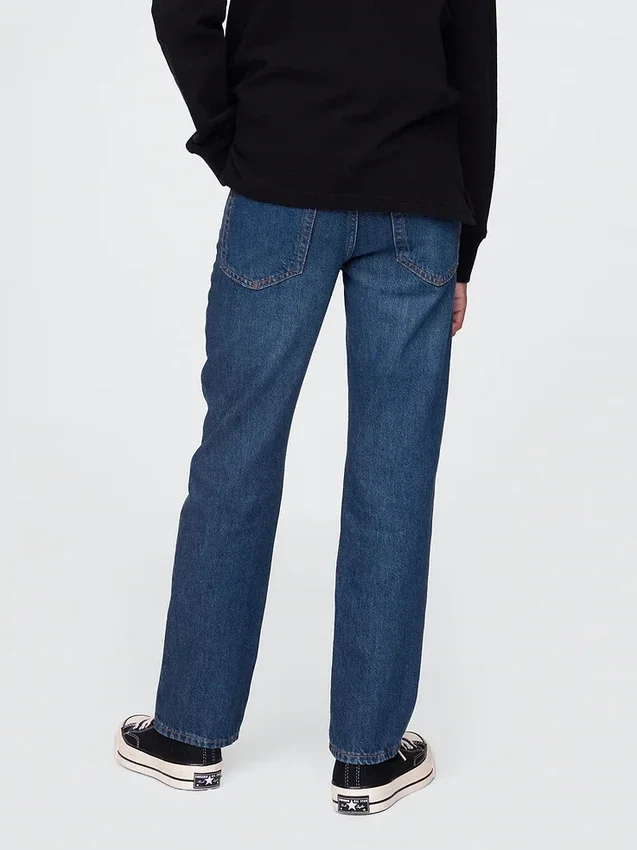 Kids Relaxed Straight Jeans