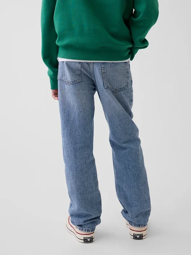 Kids Relaxed Straight Jeans