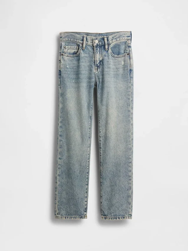 Kids Relaxed Straight Jeans