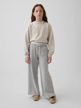 Kids Relaxed Wide-Leg Pants