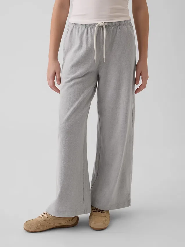 Kids Relaxed Wide-Leg Pants