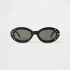 Kids Retro Oval Sunglasses