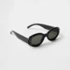 Kids Retro Oval Sunglasses
