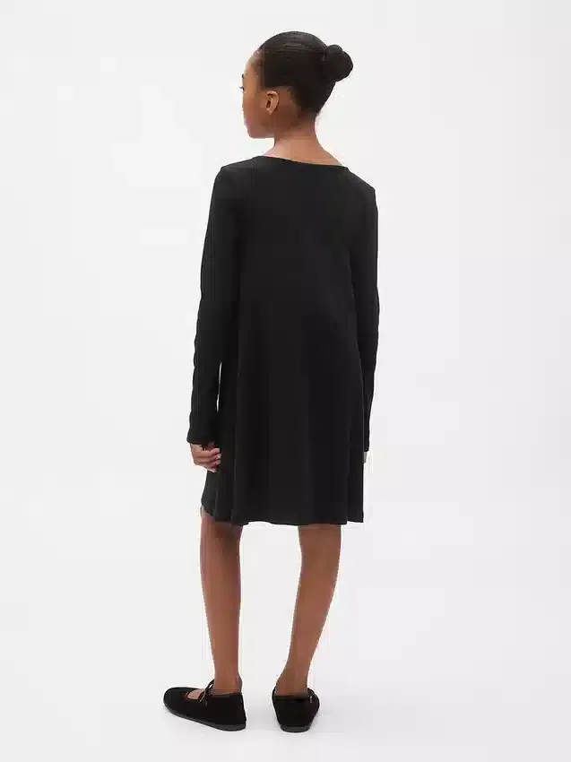 Kids Rib Bow Dress