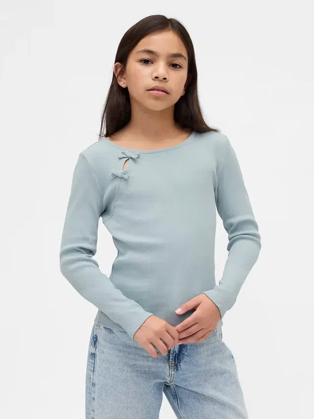 Kids Rib Bow T-Shirt