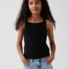 Kids Rib Square-Neck Tank Top