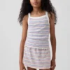 Kids Rib Square-Neck Tank Top