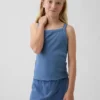 Kids Rib Square-Neck Tank Top