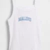 Kids Rib Square-Neck Tank Top