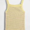 Kids Rib Square-Neck Tank Top