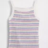 Kids Rib Square-Neck Tank Top
