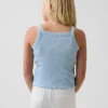 Kids Rib Square-Neck Tank Top