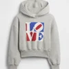 Kids Robert Indiana Love Hoodie