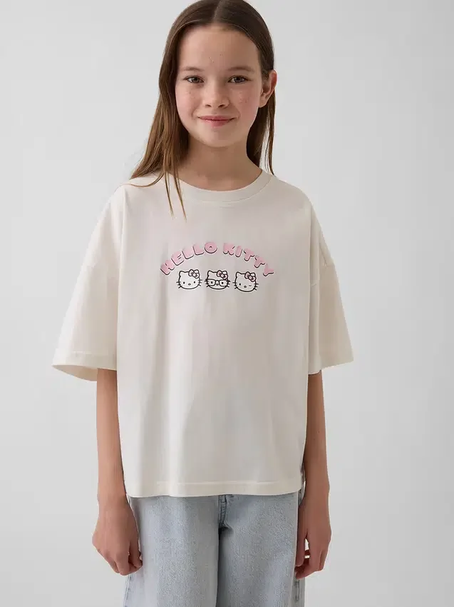 Kids Sanrio Oversized Boxy T-Shirt