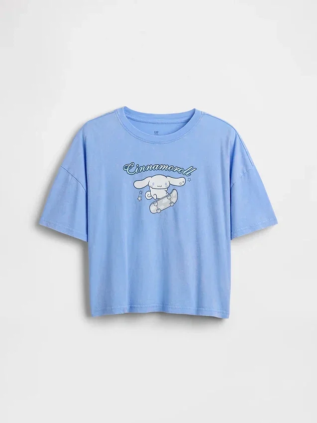 Kids Sanrio Oversized Boxy T-Shirt