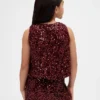 Kids Sequin Bubble Top