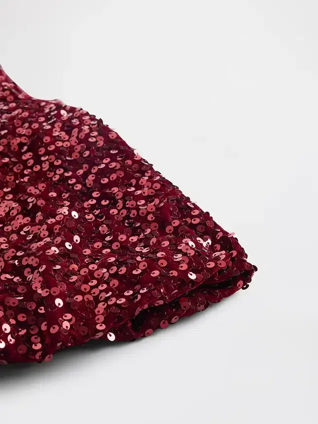 Kids Sequin Bubble Top