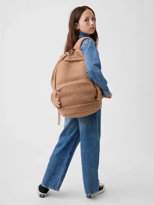 Kids Sherpa Bear Backpack