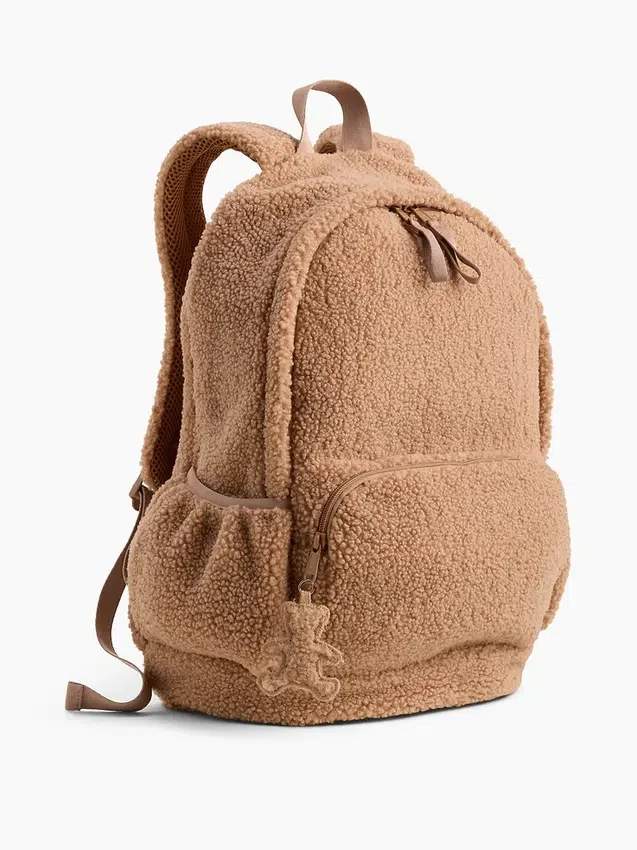 Kids Sherpa Bear Backpack