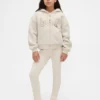 Kids Sherpa-Lined Graphic Logo Hoodie